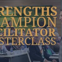 Strengths Champion Facilitator Masterclass Course Card